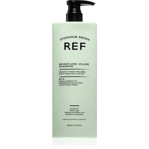 REF Weightless Volume Shampoo šampón pre jemné vlasy bez objemu pre objem od korienkov 1000 ml