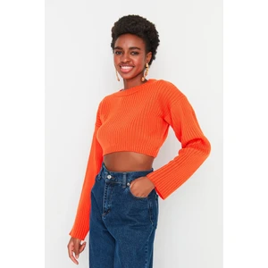 Trendyol Sweater - Orange - Regular fit