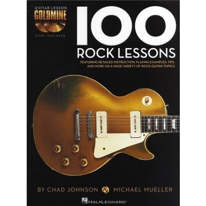 Hal Leonard Chad Johnson/Michael Mueller: 100 Rock Lessons Partituri