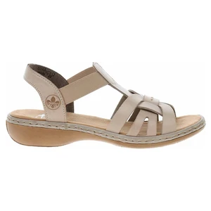 Dámske sandále Rieker 65918-62 beige 41