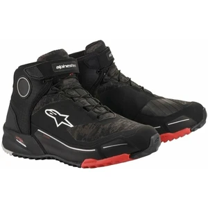 Alpinestars CR-X Drystar Riding Shoes Black/Camo/Red 41 Topánky