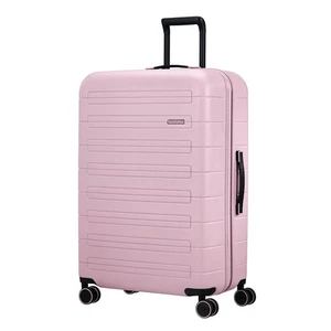 American Tourister Skořepinový cestovní kufr Novastream L EXP 103/121 l - růžová