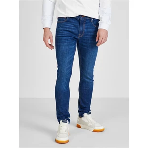 Blue Men's Skinny Fit Jeans Guess Chris - Men's