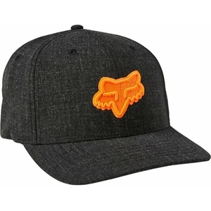 FOX Transposition Flexfit Hat Black/Orange S/M Casquette