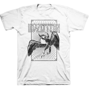 Led Zeppelin T-shirt Icarus Burst Blanc L