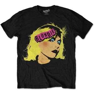 Blondie Tricou Punk Logo Grafic-Negru L