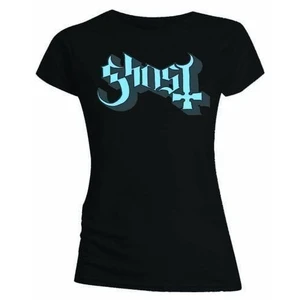 Ghost T-Shirt Keyline Logo Blau-Schwarz 2XL