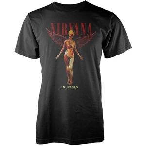 Nirvana Ing In Utero Fekete 2XL