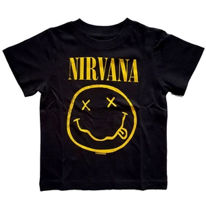 Nirvana Koszulka Smiley Czarny 1.5 Years