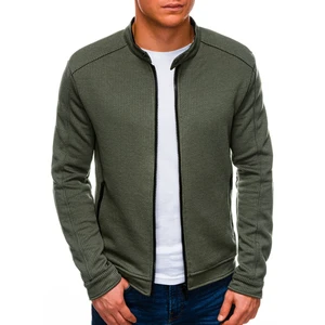 Ombre Clothing Men's zip-up sweatshirt C453