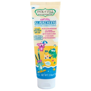 Jack N’ Jill Natural Sunscreen opaľovací krém pre deti SPF 30 100 g