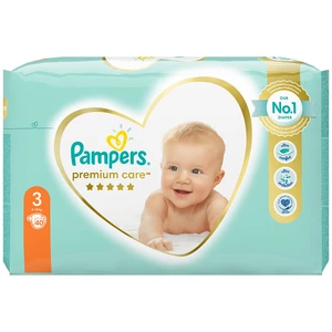 PAMPERS Premium Care jednorazové plienky veľ. 3, 40 ks, 6-10 kg