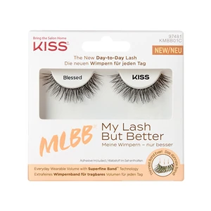 KISS Umělé řasy pro přirozený objem My Lash But Better 1 pár 01