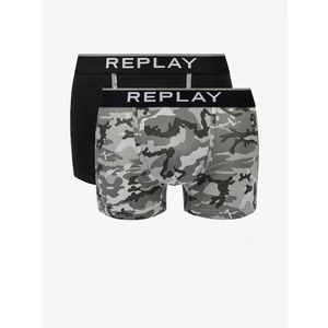 Férfi boxeralsó Replay Style 8 Cuff