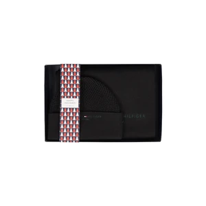 Tommy Hilfiger Set - TH HORIZON SCARF & B black