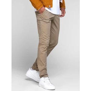 Beige slim fit chino pants Jack & Jones Marco - Men