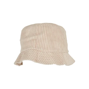 Large corduroy hat, off-white