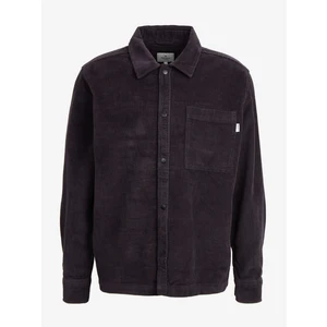 Men's Black Corduroy Shirt Pepe Jeans Ethan - Men's