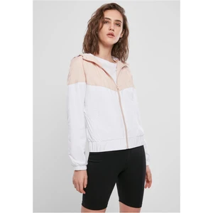 Women's Windbreaker Arrow Light Pink/White