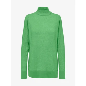 Women's green turtleneck ONLY Ibi - Women