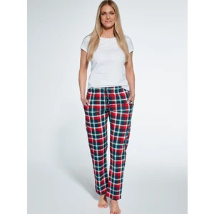 Women's pyjama pants Cornette 690/38 S-2XL red-check