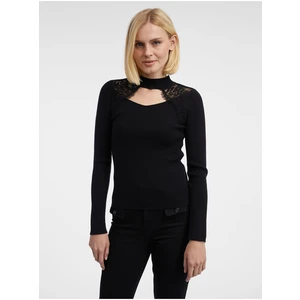 Orsay Black Women's Light Sweater with Lace - Women