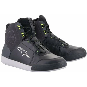 Alpinestars Chrome Drystar Shoes Black/Dark Gray/Yellow Fluo 47 Topánky