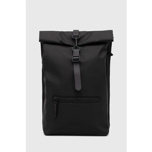 Rains Rolltop Rucksack 01 Black