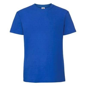 Blue Men's T-shirt Iconic 195 Ringspun Premium Fruit of the Loom