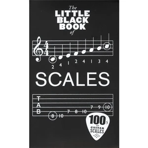 The Little Black Songbook Scales Music Book