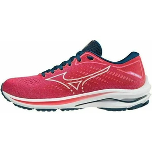 Mizuno Wave Rider 25 Phlox Pink/White/Gibraltor Sea 38