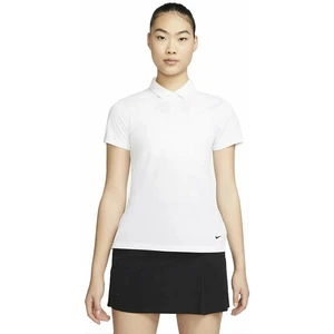 Nike Dri-Fit Victory Womens Golf White/Black XL Chemise polo