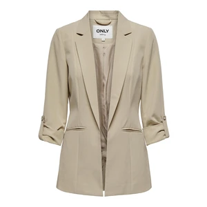 Beige women's blazer ONLY Kayle-Orleen - Women