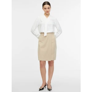 Orsay Beige Ladies Pencil Skirt - Women