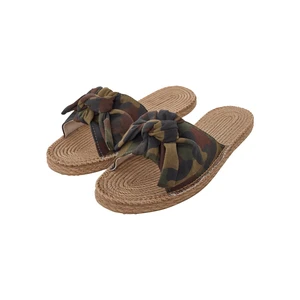 Canvas mules woodcamo