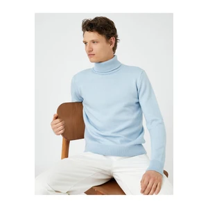 Koton Turtleneck Sweater Basic Slim Fit Acrylic Blended