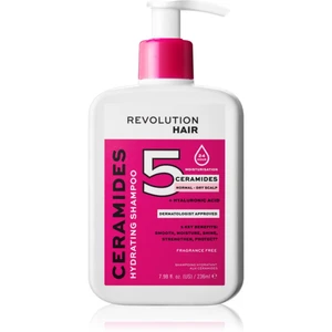 Revolution Haircare 5 Ceramides + Hyaluronic Acid hydratační šampon s ceramidy 236 ml