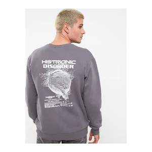 LC Waikiki Crew Neck Long Sleeve Printed Men's Sweatshirt