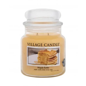 Village Candle Vonná sviečka v skle - Maple Butter - Javorový sirup, stredná