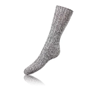 Bellinda <br />
NORWEGIAN STYLE SOCKS - Men's Winter Socks of Norwegian Type - Grey