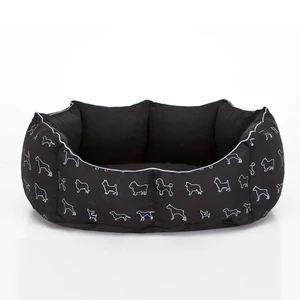 Hundebett Reedog York Black Dog - M