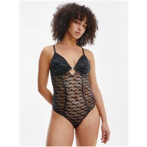 Black Patterned Body Calvin Klein - Women