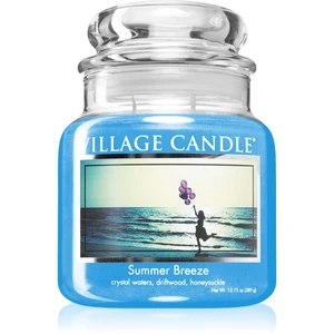 Village Candle Summer Breeze vonná sviečka (Glass Lid) 389 g