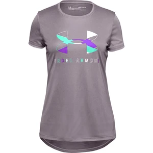 Under Armour Tech Graphic BL SS Tee Fialová YXS