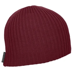 Ortovox Double Rib Logo Beanie Dark Blood