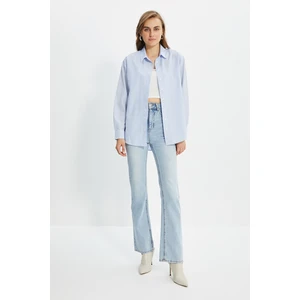 Trendyol Light Blue Loose Fit Shirt