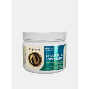 Nupreme Chlorella + Spirulina 1500 tabliet BIO