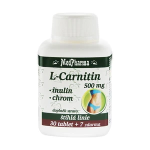 MedPharma L-CARNITÍN 500 MG + INULÍN + CHRÓM