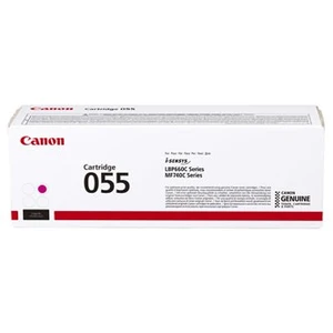 Canon originálny toner 055M, magenta, 2100 str., 3014C002, Canon MF742Cdw, MF744Cdw, MF746Cx, LBP663Cdw, LBP664Cx