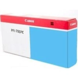 Canon PFI-706PC foto azurová (photo cyan) originální cartridge